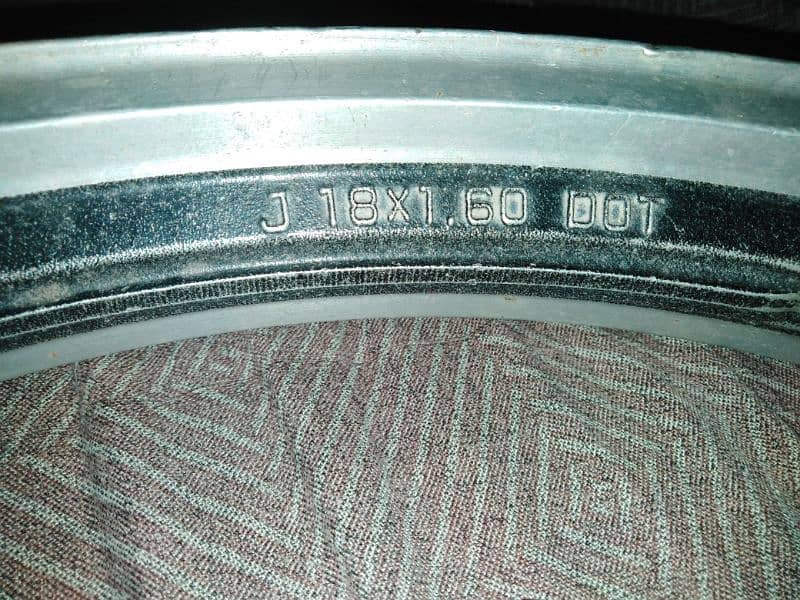 Suzuki Alloy Rim Number2.75×18 Made in japan Phone number 03004451251 2