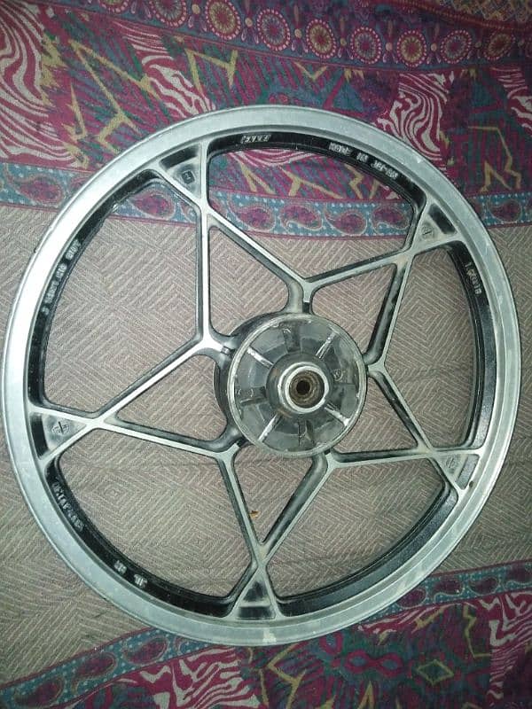 Suzuki Alloy Rim Number2.75×18 Made in japan Phone number 03004451251 4