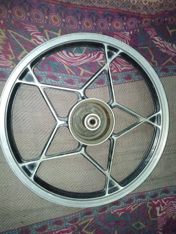 Suzuki Alloy Rim Number2.75×18 Made in japan Phone number 03004451251 5