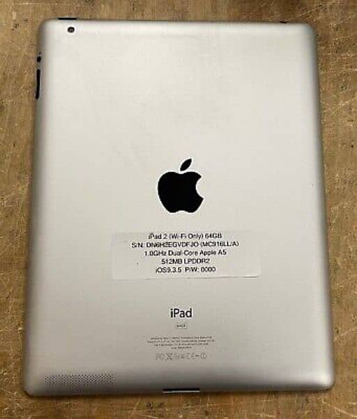 Apple i pad 2 2