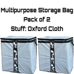 Dust proof storage ,grey color,pack of 2