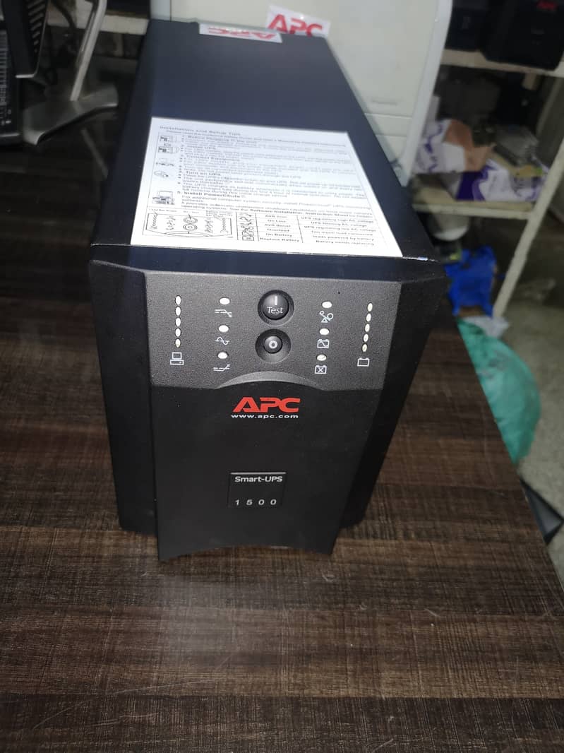 APC SMART UPS 1500VA 980WATT 24V PURE SINE WAVE FRESH STOCK 0