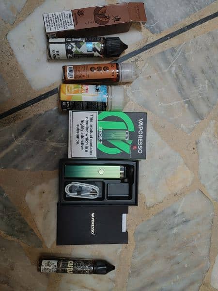 Xros pod/vape with nic salts flavour 0