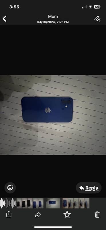 iPhone 12 128gb blue colour 5