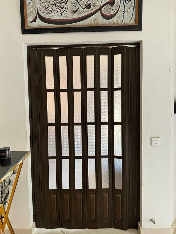 PVC folding door 1