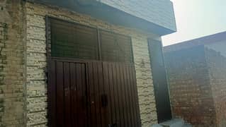 3 Marla Single Story House For Sale Sabir Choke near about allied school Punjab society Lahore.