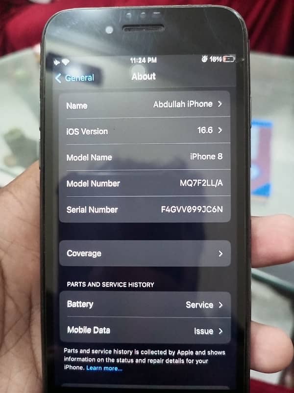 iPhone 8 non pta 256gb In new condition 8