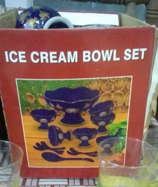 Ice Cream bowl set 7 Pcs 1