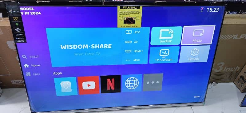 55" Samsung Brand new Andriod smart led tv 1