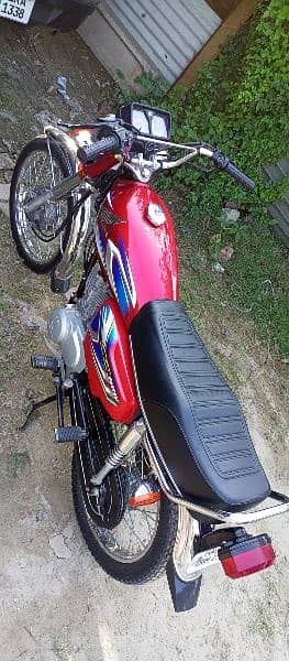 Honda Cg125 2022 All Punjab Registered. New condition. Location Gujrat. 7