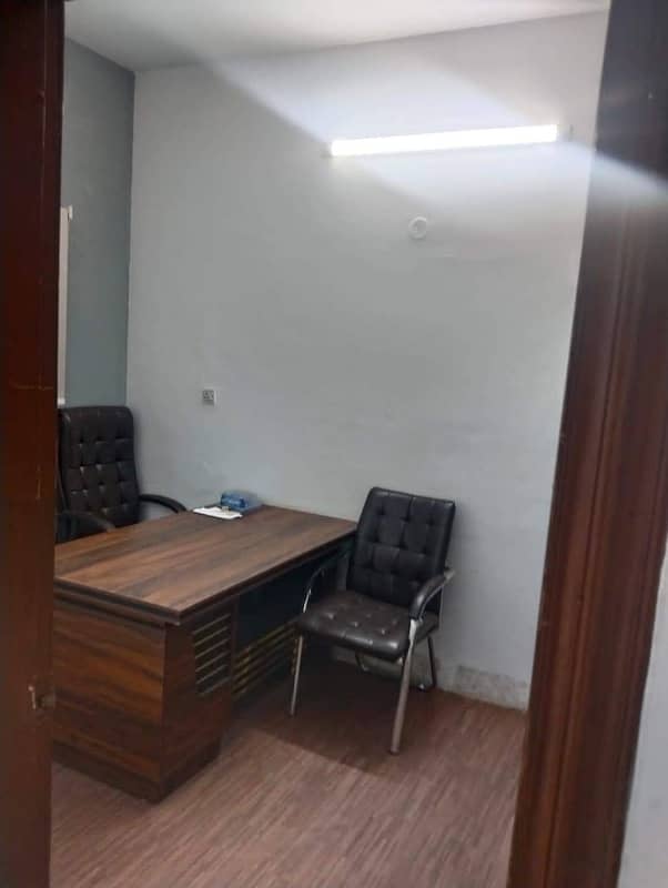 furnished Office for rent in Garden town for (Call center + Software house + Marketing office and other setup as you want 3