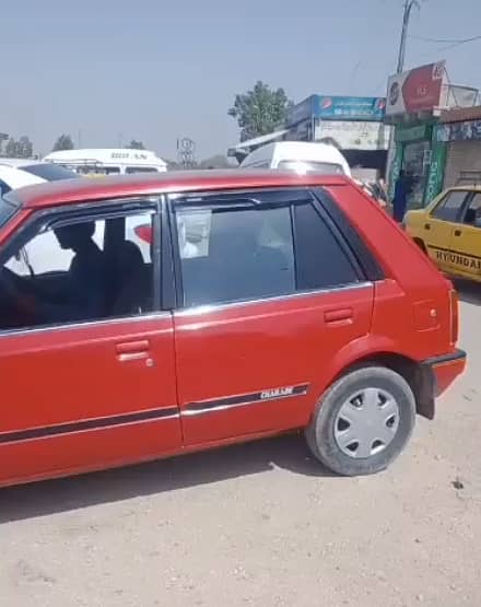 Urgent Sale - Daihatsu Charade 1984/87 Red - LPG 1