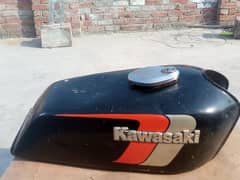 Gto Kawasaki 110cc (Model 1989)  Fuel tank and side covers