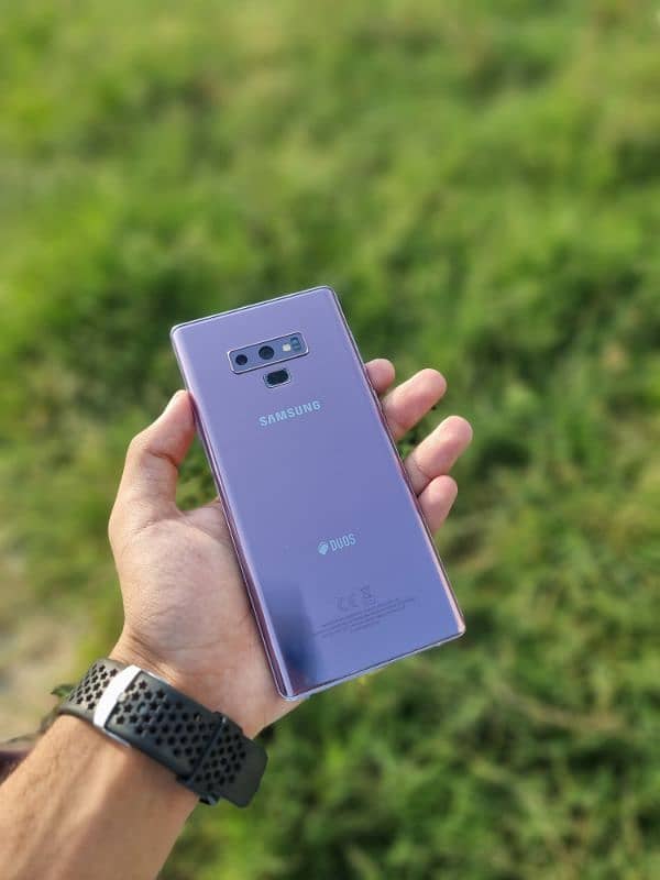 Samsung note 9 complete box  official pta approved exchange possible 2