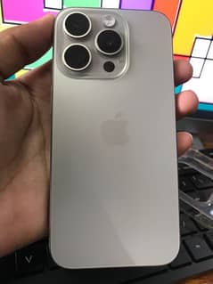 Apple iphone 15 pro 128gb duel sim pta approved with complete box