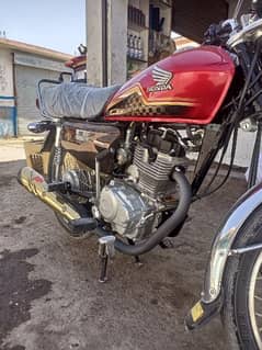 Honda 125 model 2024 8month ka 1400 meter Chala Howa he