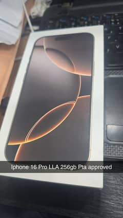 16 Pro 256gb LLA Pta Aprroved