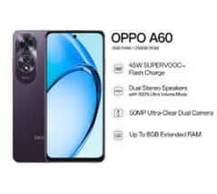 Oppo A60 8GB ram + 256GB rom || Ripple blue