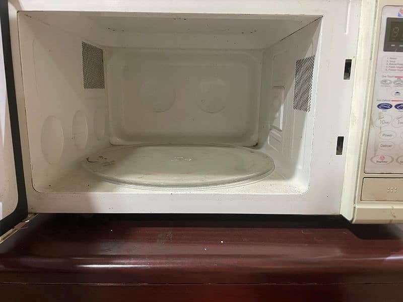 White Dawlance Microwave 1