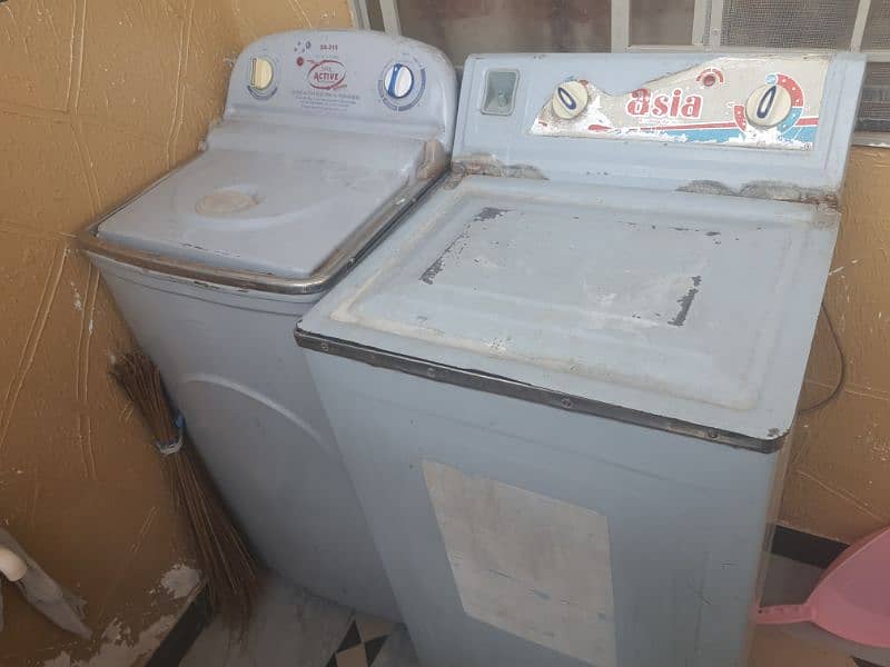 waahing machine and dryer (spiner) 100% ok 0