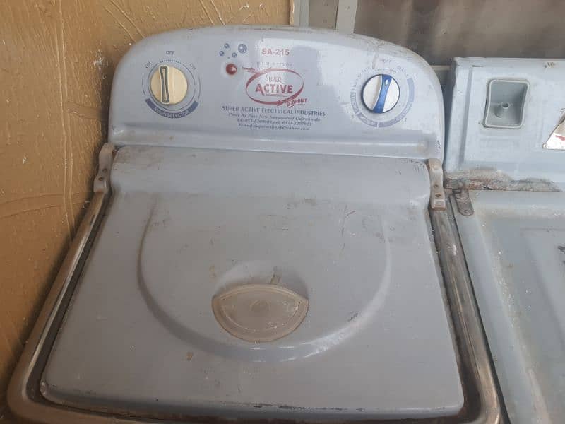 waahing machine and dryer (spiner) 100% ok 3