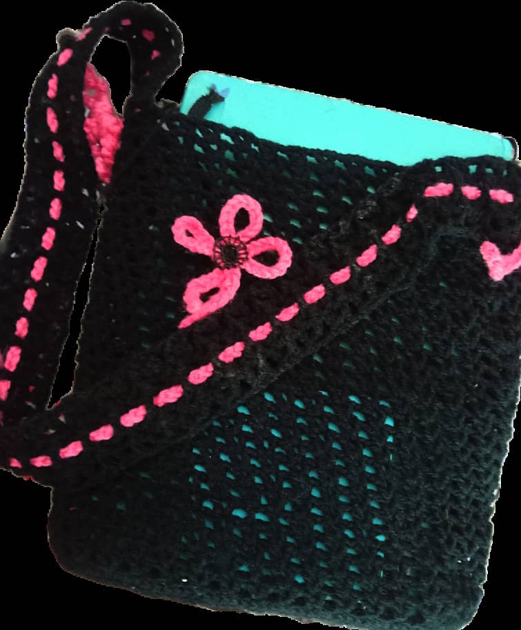 Girls Crochet hand bag  purse 03179658716 0