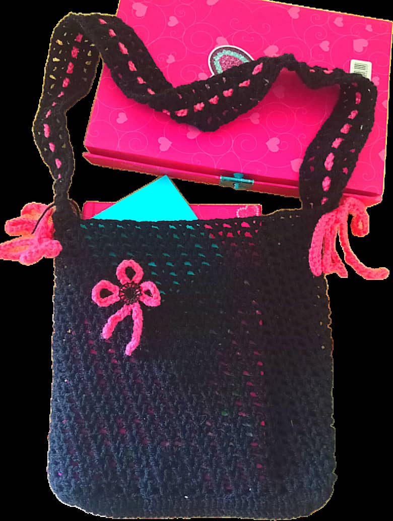 Girls Crochet hand bag  purse 03179658716 1