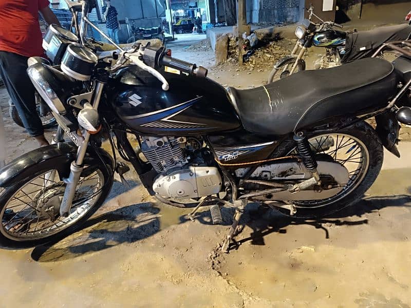 original condition bike exchange possible only Honda 125 or gd110 0