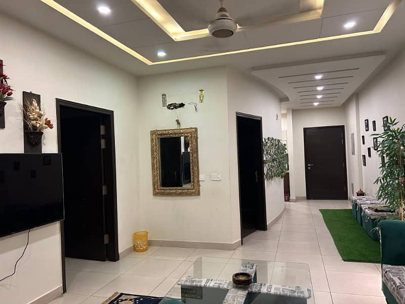 Daily basis Two bed furnished flat for rent zarkon Heights. 2