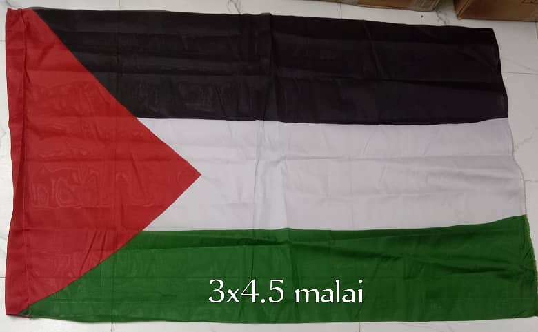 Palestine flag & Muffler, Iran Flag, Russia flag ,Delivery from Lahore 2