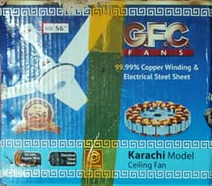 gfc karachi model ceiling fan size 56