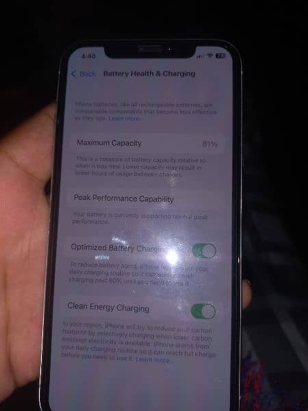 iphone x FU 256 gb 2