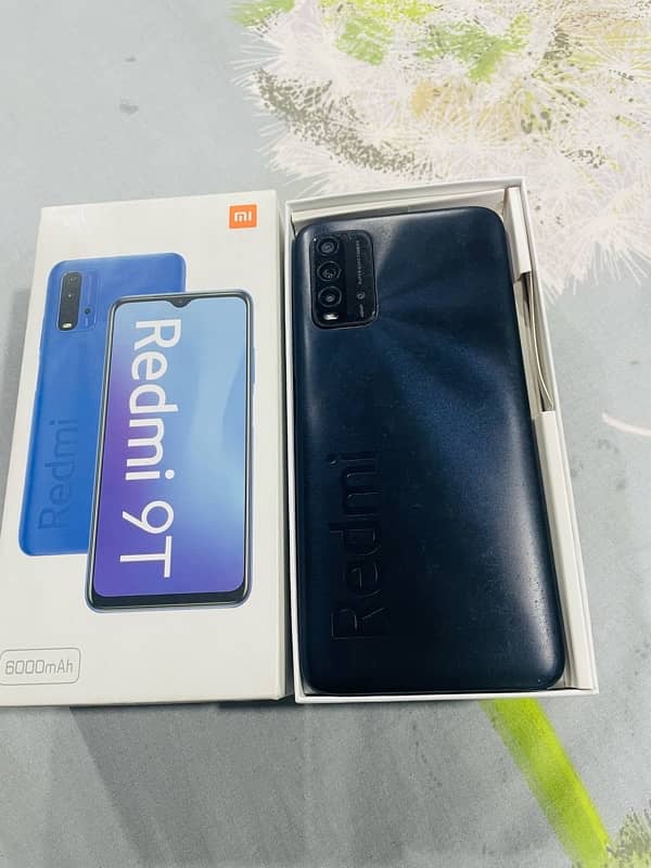 redmi 9T condition 10/10 dual sim 4/128 no open no repair 1