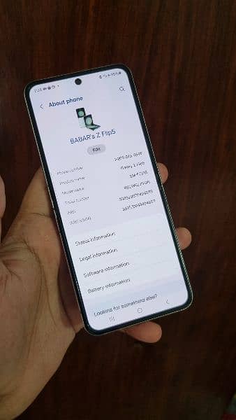 Samsung z flip 5  256gb non pta e sim working 18
