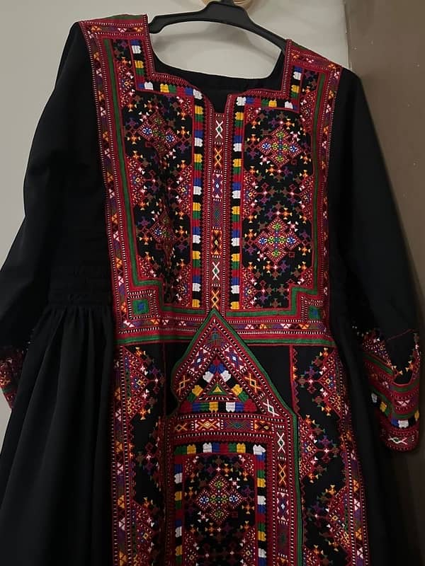 black balochi dress 1