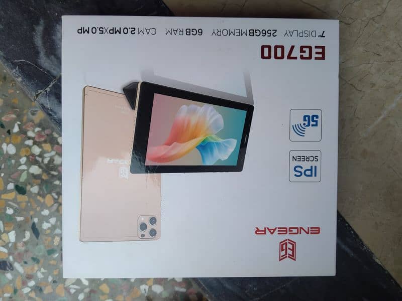 ENGEAR EG 700 TABLET 256 GB [ exchange possible with any good phone ] 6