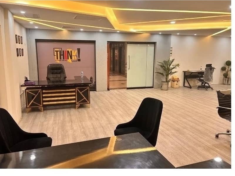 Area 1200 square Feet Brand New Corporation Office For Rent At Gulberg 3 Lahore 2