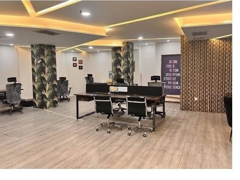 Area 1200 square Feet Brand New Corporation Office For Rent At Gulberg 3 Lahore 3