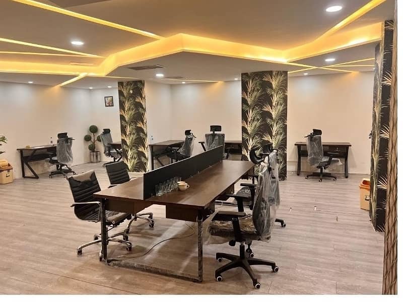 Area 1200 square Feet Brand New Corporation Office For Rent At Gulberg 3 Lahore 7