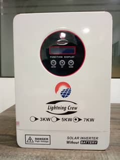 Lightning crew 7kw,  5kw,  3kw solar inverter without battery