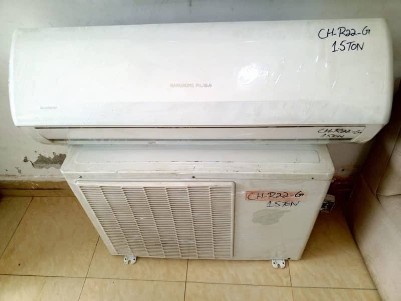 Changhong 1.5 ton dc inverter Chr22G (0306=4462/443) acha seet 2