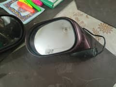 Nissan March side view mirrors