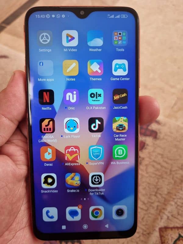 redmi 9t 6+2gb ram 128 ROM all ok mobile hi 1