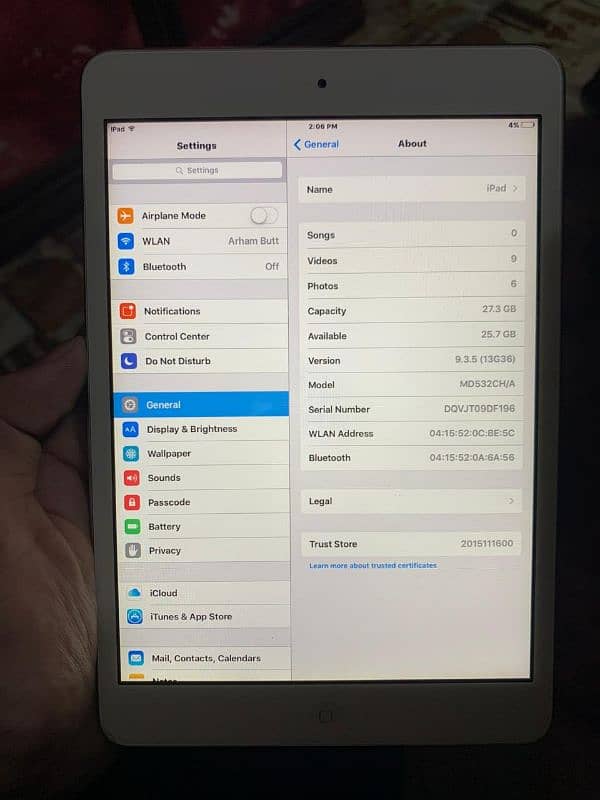 APPLE IPAD MINI BYPASS 2