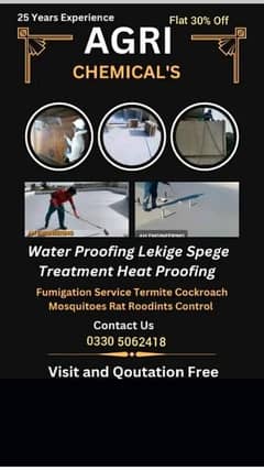 waterproofing services in Karachi, bathroom leakage seapage , heat