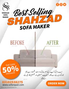 L shape sofa / sofa set / sofa repair / fabric change / sofa poshish