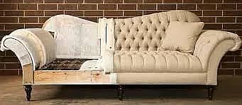 L shape sofa / sofa set / sofa repair / fabric change / sofa poshish 4