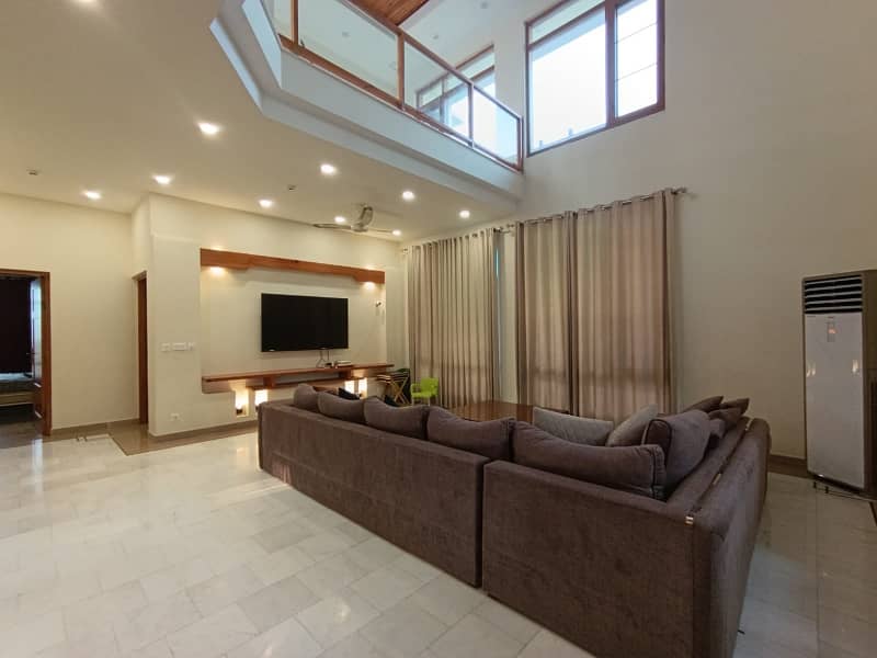 Full Basement 1 KANAL Almost Brand New House With 15KW Solar Panel &Amp; 5 ACs Is Available For Rent In DHA Phase 7 5