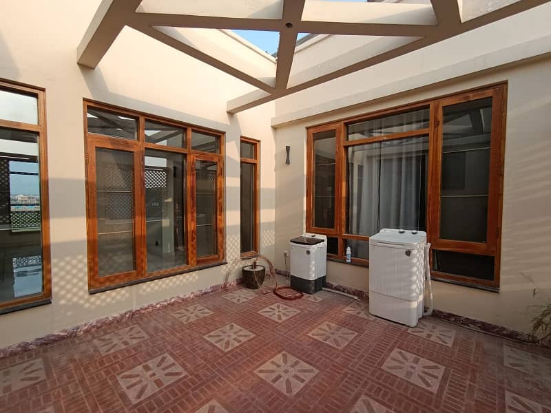 Full Basement 1 KANAL Almost Brand New House With 15KW Solar Panel &Amp; 5 ACs Is Available For Rent In DHA Phase 7 15