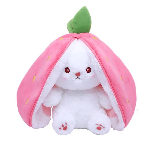 Fruit Bunny Plushie 2 in 1 Teddy | Zipper 1